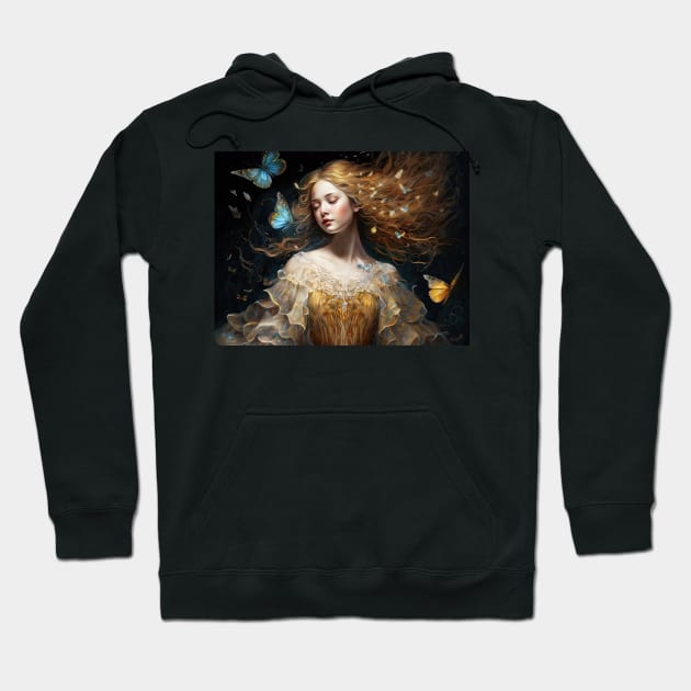 Metamorphosis Hoodie by Phatpuppy Art